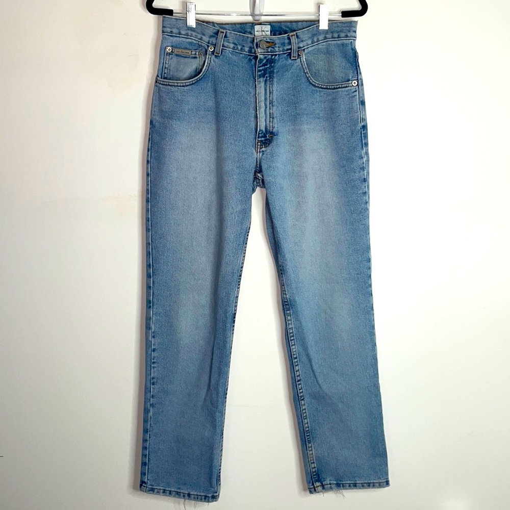Vintage 90’s Calvin Klein Jean Loose Fit Jean All Over Sandblast